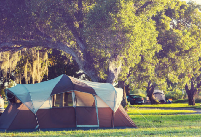 tent where people are camping