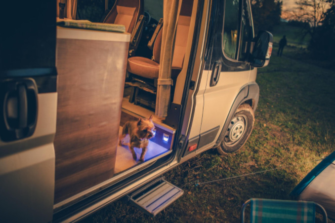 keeping camper van clean